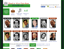 Tablet Screenshot of doadb.com